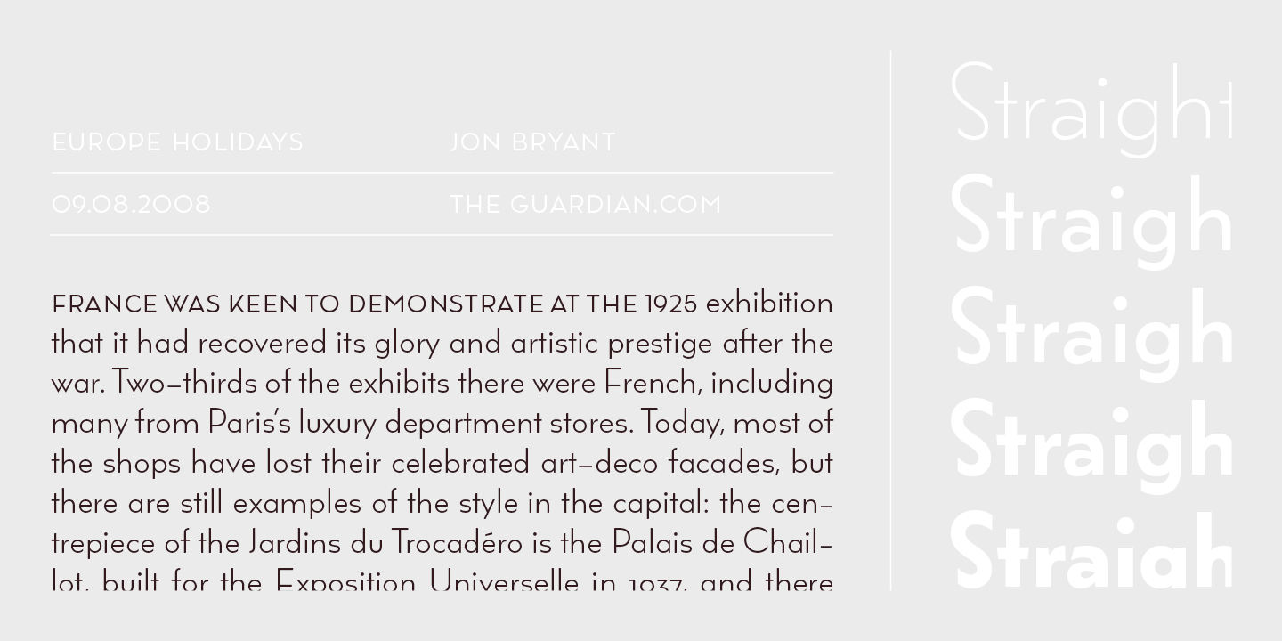 Wright Funk Bold Italic Font preview